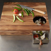Acacia Storage Cutting Board