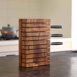 Acacia Wood Horizontal Knife Block