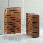 Acacia Wood Horizontal Knife Block
