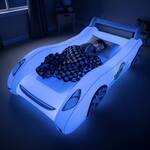 Air Candy Sleep Racer - Illuminated Inflatable Race Car Beds