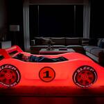 Air Candy Sleep Racer - Illuminated Inflatable Race Car Beds