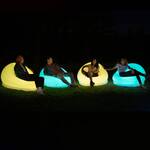 AirCandy BloChair - Color-Changing LED-Illuminated Inflatable Chair
