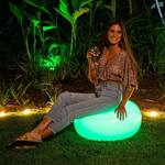 AirCandy Illuminated Inflatable Ottoman