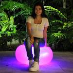 AirCandy Illuminated Inflatable Ottoman