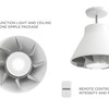 Airlight - Screw In Lighted Ceiling Fan | The Green Head