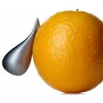 Alessi Apostrophe Orange Peeler