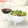 Alessi MooM Bowl With Built-In Wine Glass Holder