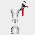 Alessi Pulcina Stovetop Espresso Maker