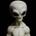 Giant Area 51 Alien Statue
