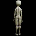 Giant Area 51 Alien Statue