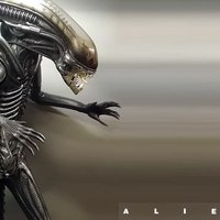 ALIEN Warrior Lifesize Statue