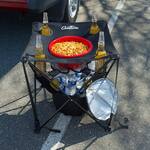 All-in-One Tailgating Table - Insulated Cooler / Food Basket