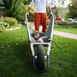 Allsop WheelEasy - Folding Yard Cart / Ground Load Wheelbarrow
