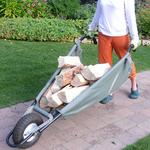 Allsop WheelEasy - Folding Yard Cart / Ground Load Wheelbarrow