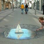 Amazing Sidewalk Art by Julian Beever