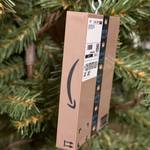 Amazon Shipping Box Christmas Ornament