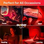 Red+Amber Reading Light - Advanced Blue Light Blocking Book Light