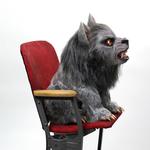 An American Werewolf in London Life-Size Werewolf Puppy Statue