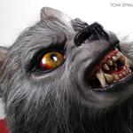 An American Werewolf in London Life-Size Werewolf Puppy Statue