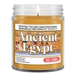 Ancient Egypt Scented Candle - Amber Resin, Dark Musk, Blood Orange