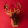 Animal Friendly Cardboard Trophy Head Busts - Rhino, Deer and Moose