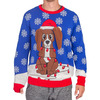 Animated Flappy Dog Ears Ugly Christmas Sweater