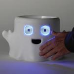 Animated Ghost Halloween Candy Serving Bowl