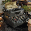 Animated Haunted Typewriter