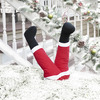 Animated Kicking Santa Legs
