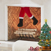 Animated Kicking Santa Legs