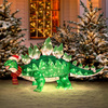 Animated Stegasaurus Dinosaur Christmas Decoration