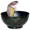 Animated Striking Cobra Halloween Candy Bowl