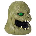 Animated Talking Green-Headed Creature Blob Prop