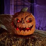Animated Talking Rotten Jack-O-Lantern