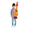 Animolds Giant Hug Me Rubber Chicken - Screams For 45 Seconds!