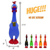 Animolds Giant Hug Me Rubber Chicken - Screams For 45 Seconds!