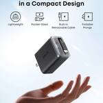 Anker Nano InstaCord - Compact Charger with Retractable USB-C Cable