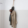Antique Leather Balls Coat Rack