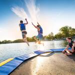 Aqua Jump Eclipse - Gigantic 20 Foot Floating Water Trampoline