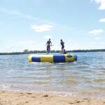 Aqua Jump Eclipse - Gigantic 20 Foot Floating Water Trampoline