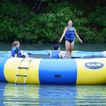 Aqua Jump Eclipse - Gigantic 20 Foot Floating Water Trampoline
