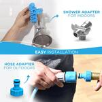 AquaPaw Dog Bath Brush Pro - One-Handed Sprayer and Scrubber Mitt