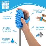 AquaPaw Dog Bath Brush Pro - One-Handed Sprayer and Scrubber Mitt