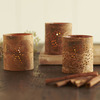 Aromatic Cinnamon Bark Tealight Candle Holders