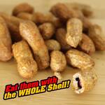 Ass Kickin' Deep-Fried Spicy Pickle Peanuts With Edible Shells