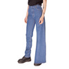 Asymmetric Skinny and Wide-Leg Jeans