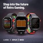 Atari 2600 My Play Smartwatch - Plays Classic Games and Tracks Fitness