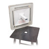 Authentic Baseball Base Bar Stool