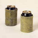 Authentic Fire Hose Beer Cozy Set