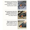 Auto Care Kit - Vacuum, Tire Inflator and Emergency Tools